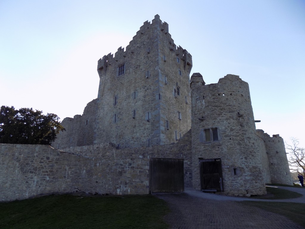 Ross Castle from the inland side.